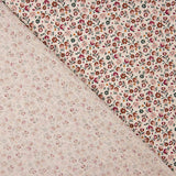 Liberty Pink Floral Double Gauze - Ribes y Casals