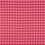 Pink and Red Checks on Cotton Fabric T-shirt - Ribes y Casals