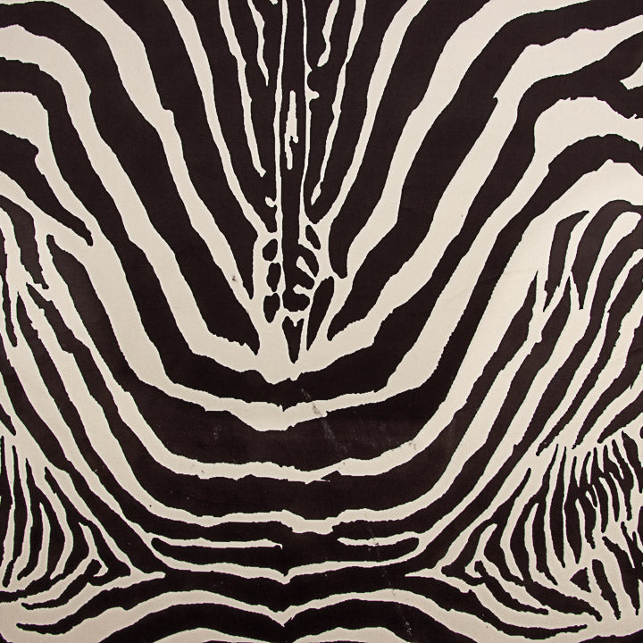 Faux suede with zebra print - Ribes y Casals
