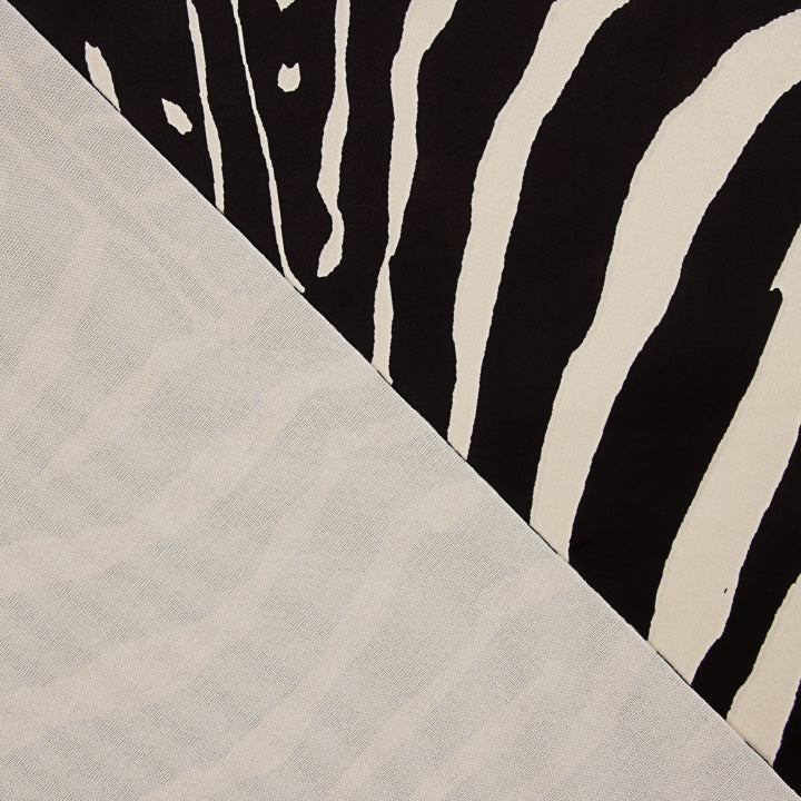Faux suede with zebra print - Ribes y Casals