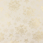 Jacquard cotton canvas with gold Lurex and Easter floral patterns - Ribes y Casals