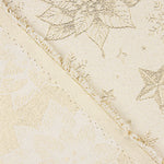 Jacquard cotton canvas with gold Lurex and Easter floral patterns - Ribes y Casals