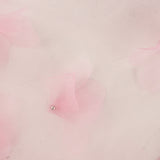 Pink Tulle with 3D Floral Patterns and Pearls - Ribes y Casals
