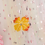 Rainbow Fairy Sky Tulle with 3D Floral Elements and Stars - Ribes y Casals