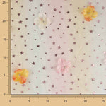 Rainbow Fairy Sky Tulle with 3D Floral Elements and Stars - Ribes y Casals