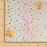 Rainbow Fairy Sky Tulle with 3D Floral Elements and Stars - Ribes y Casals