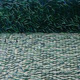 Green Tulle with Embroidered Bugle Beads - Ribes y Casals
