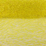 Yellow Tulle with Embroidered Bugle Beads - Ribes y Casals