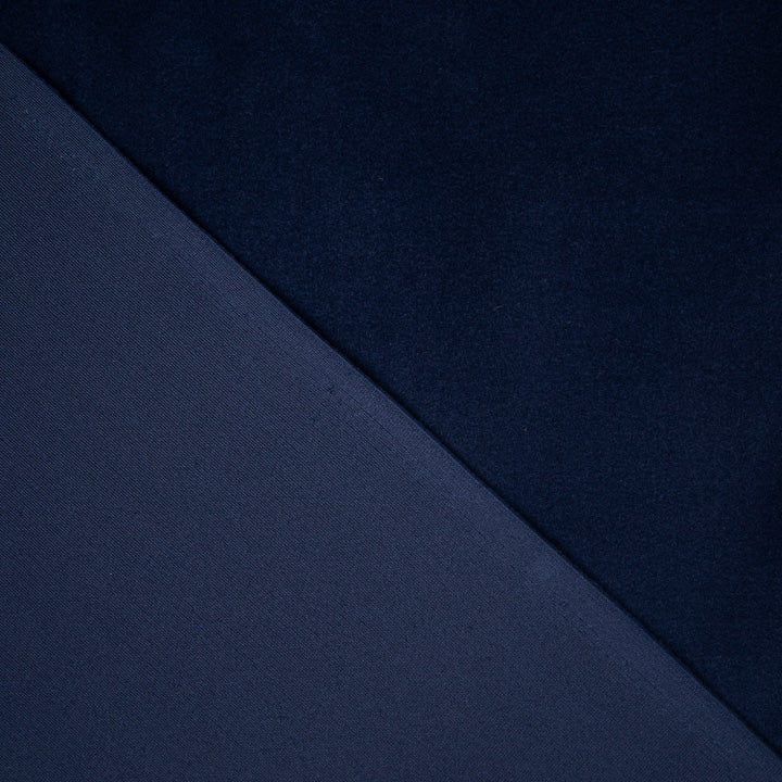 Navy Blue Polyester Decorative Velvet - Ribes y Casals