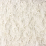 White Viscose Fabric with Feathers - Ribes y Casals