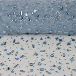 Blue Luxury Tulle with Matching Rhinestones - Ribes y Casals