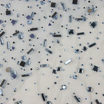Blue Luxury Tulle with Matching Rhinestones - Ribes y Casals