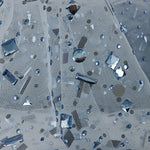 Blue Luxury Tulle with Matching Rhinestones - Ribes y Casals