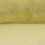 Yellow Net Fabric with Silver Rhinestones - Ribes y Casals