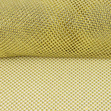 Yellow Net Fabric with Silver Rhinestones - Ribes y Casals