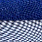 Blue Net Fabric with Shiny Rhinestones - Ribes y Casals