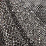 Net fabric with Silver Rhinestones - Ribes y Casals