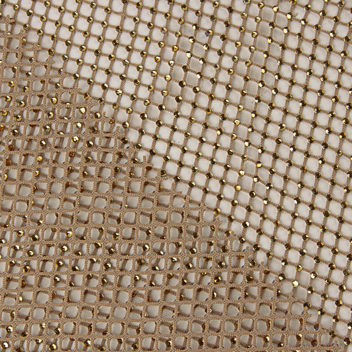 Camel-coloured with Gold Rhinestones - Ribes y Casals