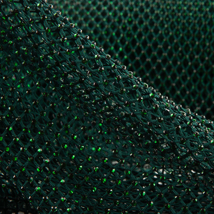 Net Fabric with Shiny Rhinestones - Ribes y Casals