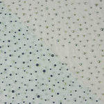 Light Blue Tulle with Iridescent Beading - Ribes y Casals
