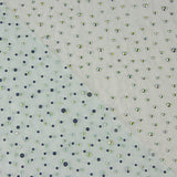 Light Blue Tulle with Iridescent Beading - Ribes y Casals