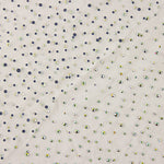 White Tulle with Iridescent Beading - Ribes y Casals
