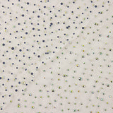 White Tulle with Iridescent Beading - Ribes y Casals