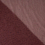 Burgundy Tulle with Iridescent Beading - Ribes y Casals