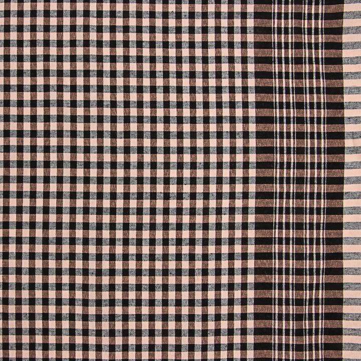 Checked Scarf Fabric with Checks - Ribes y Casals
