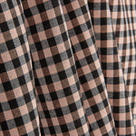 Checked Scarf Fabric with Checks - Ribes y Casals