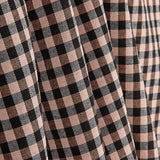 Checked Scarf Fabric with Checks - Ribes y Casals