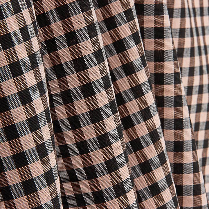 Checked Scarf Fabric with Checks - Ribes y Casals