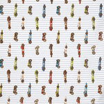Printed Cotton Fabric Bed Sheet with Racing Cars - Ribes y Casals