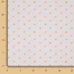Cotton Fabric Sheet with Stars and Polka Dots Print - Ribes y Casals
