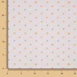 Cotton Fabric Sheet with Stars and Polka Dots Print - Ribes y Casals