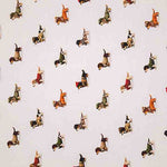 Cotton Fabric Sheet with Puppy Print - Ribes y Casals