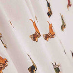 Cotton Fabric Sheet with Puppy Print - Ribes y Casals