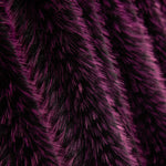 Long Pile Fox-Effect Hair: Zafira Fuchsia and Black - Ribes y Casals