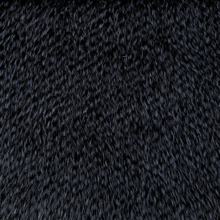 Long Pile Fox-Effect Hair, Zafira Blue and Black - Ribes y Casals