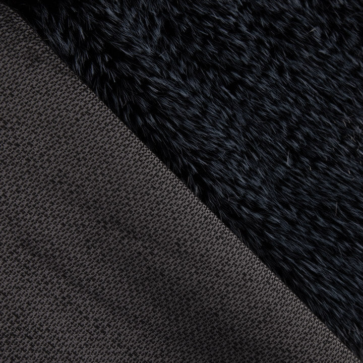 Long Pile Fox-Effect Hair, Zafira Blue and Black - Ribes y Casals