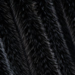 Long Pile Fox-Effect Hair, Zafira Blue and Black - Ribes y Casals