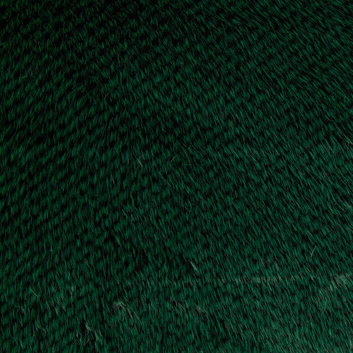 Long Pile Fox-Effect Hair, Zafira Green and Black - Ribes y Casals