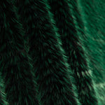 Long Pile Fox-Effect Hair, Zafira Green and Black - Ribes y Casals