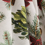 Printed Cotton Canvas with Christmas Bells - Ribes y Casals
