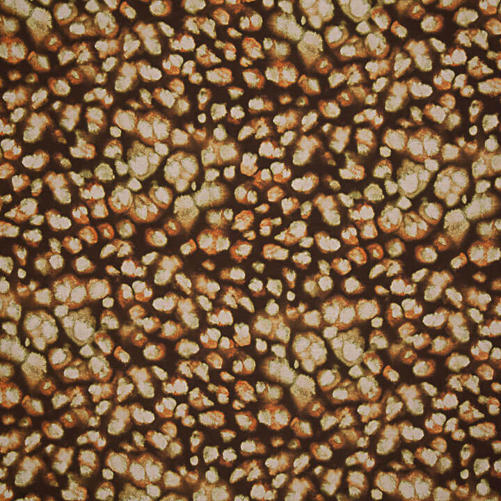 Double-Sided Printed Viscose Fabric – Earth Mosaic - Ribes y Casals