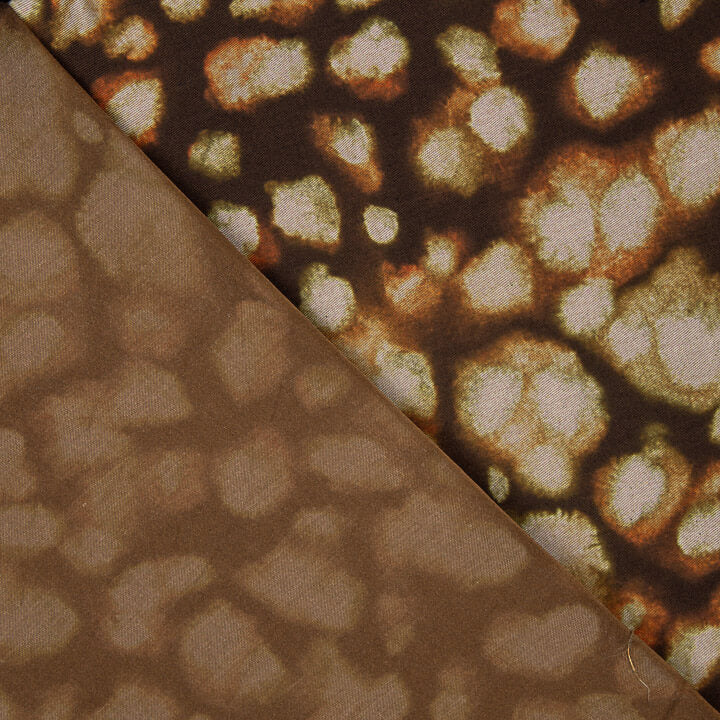 Double-Sided Printed Viscose Fabric – Earth Mosaic - Ribes y Casals