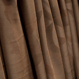 Double-sided viscose fabric with abstract earth-toned waves - Ribes y Casals