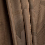 Double-sided viscose fabric with abstract wave pattern in aqua green - Ribes y Casals