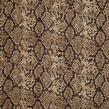 Double-sided viscose fabric with snake print - Ribes y Casals
