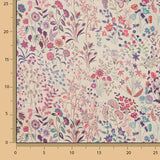 Multicoloured ‘Wild Garden’ Printed Corduroy - Ribes y Casals